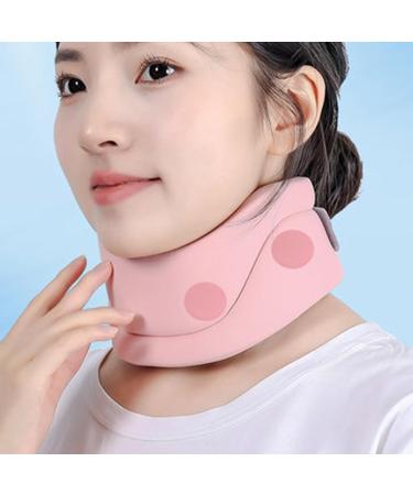 YOXIER Neck Brace for Pain Relief Relaxation Cervical Vertebrae Pressure Sure Here's A Product Title Listing Relieve Support Posture Home Use Breathable Pink M Medium Pink - Buy Online on GoSupps.com
