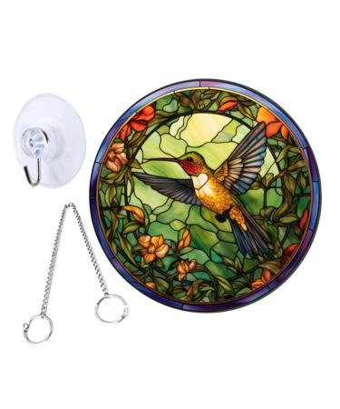 ABOOFAN 1 set Hanging Decoration Hummingbird Ornament Pendant Bird Decor Acrylic