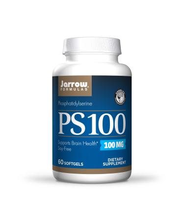 Jarrow Formulas PS100 Phosphatidylserine 100 mg 60 Softgels