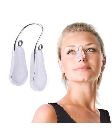 Nose Shaper Up Lifting Clip Nose Shaper for Wide Noses Beauty Nose Slimmer Device Pain Free High Up Tool White