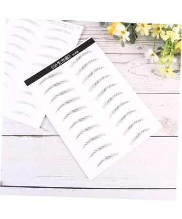 Beavorty 6 Sheets Pairs Eyebrow Transfer Stickers Artificial Eyebrow Patch Eyebrow Stickers Makeup Tools 6d - Buy Online on GoSupps.com