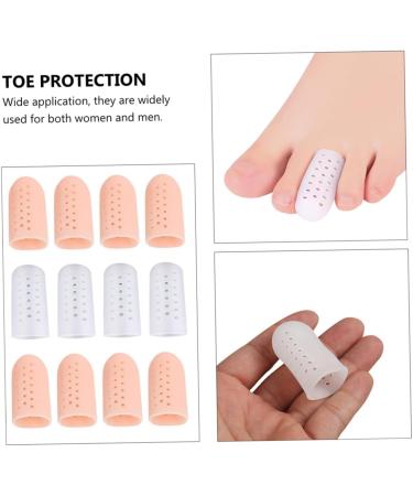 Foytoki 6 Pairs Toe Splitter High Heel Protectors - Silicone Gel Toe Caps for Hammer Toe, Blister Protection and Cushioning - Buy Online on GoSupps.com
