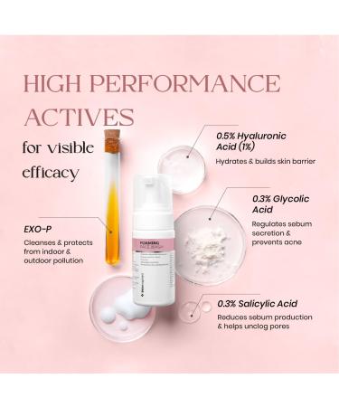Shop SkinInspired Foaming Face Wash - Gentle Cleansing for Glowing Skin | Natural Daily Cleanser for All Skin Types - 100 ml - Buy Online on GoSupps.com