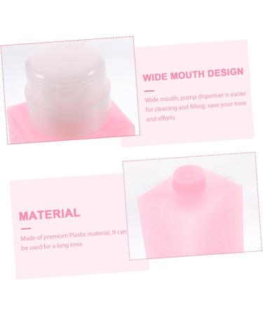 minkissy Nail Oil Pink Nail Polish Nail Polish Remover Dispenser Pump Dispenser Nail Polish Remover Pump Makeup Remover Dispenser Plastic Travel Powder Pump Manicure 6x5x13cm Pink - Buy Online on GoSupps.com