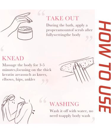 Body Scrub Exfoliator - Strawberry Body Exfoliator - Gentle Clean Face & Body Scrub - Bright Skin Exfoliating Body Scrub - Body Exfoliator Scrub Moisturize Ice Cream Texture Strawberry Flavor 220g - Buy Online on GoSupps.com