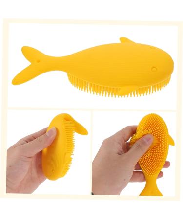 Healvian Silicone Shampoo Brush Set - Baby Scalp Massager and Shower Scrubber - 4pcs - Buy Online on GoSupps.com