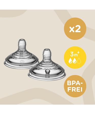 Tommee Tippee CTN Teats - Medium Flow for Smooth Feeding - Buy Online on GoSupps.com