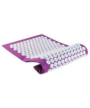 Premium Acupressure Mat for Whole Body Relaxation - Purple/Black Massage Mat for Muscle Relief - Buy Online on GoSupps.com