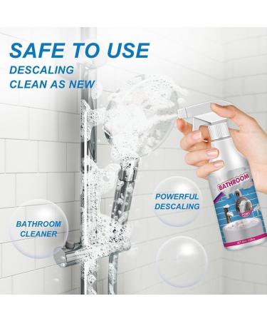 Bathroom Descaler Stubborn Stains Cleaner Multipurpose Bathroom Foam Cleaner Bathroom Foaming Cleaner Multipurpose Stubborn Stains Cleaner 60ml Bathroom Foam Cleaner Spray (2pcs) - Buy Online on GoSupps.com