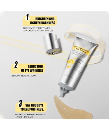  G n rique Firming Eye Contour Cream | Moisturizing Skin Care Product Brightening Eye Contour Cream | for Men and Women Girls Mothers Travel Home Makeup Beauty Lovers Morning and Night - Buy Online on GoSupps.com
