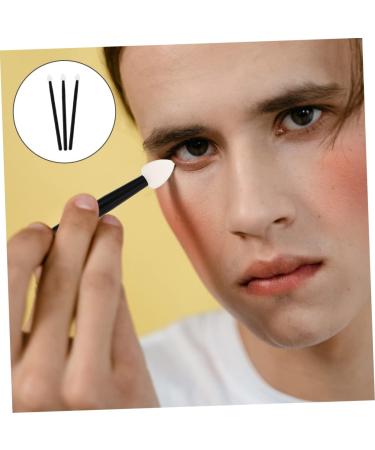 PLAFOPE 3pcs Makeup Brush Makeup Applicator Sponges Makeup Black Plastic Handle - Buy Online on GoSupps.com