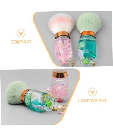 minkissy Make Up Brush Nail Dust Brush Small Makeup Brush Blush Brush for Women Powder Brush for Pressed Powder Women Makeup Brush Makeup Powder Miss Craft Oil Face Highlighter Brush 9.00X3.50X3.50CM Green - Buy Online on GoSupps.com