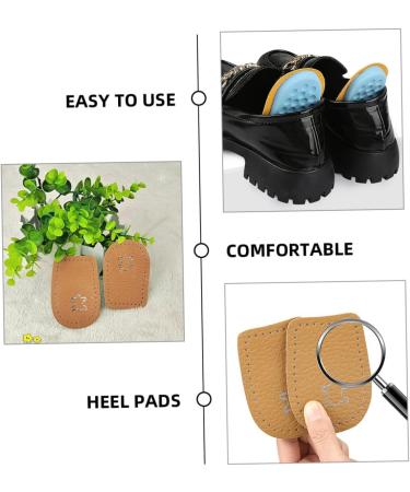 FRCOLOR 4 Pairs Heel Pads & Shoe Insoles - Heel Support for Pain Relief | Anti-Wear Inserts for Men & Women - Assorted Colors - Buy Online on GoSupps.com