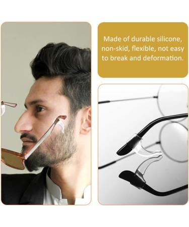 Coheali 50 Pairs Anti-Slip Glasses Holders - Silicone Ear Clips & Slide-Resistant Accessories for Secure Comfortable Fit - Buy Online on GoSupps.com