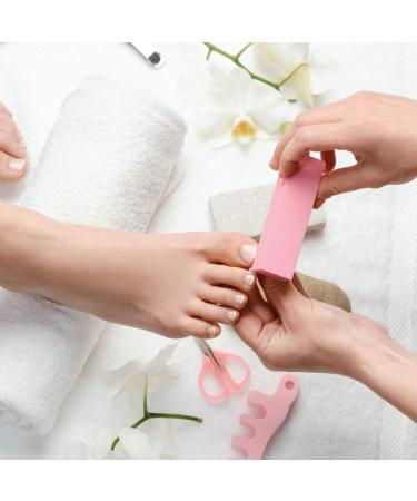 ForPro Pink Pedicure Block 100/180 Grit Three-Sided Nail Buffer 15-Count Pack - 3.5L x 1W x 1.25H - Professional Quality Pedicure Tool - Buy Online on GoSupps.com