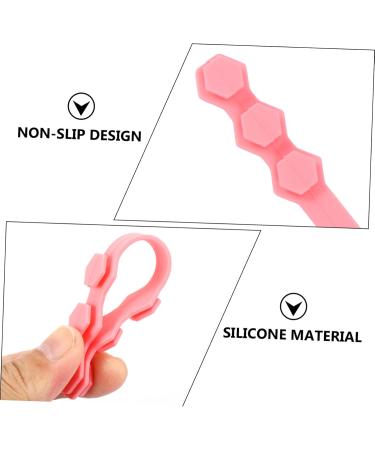 Ipetboom 30 pc Mason Hook Mouth Protection & Ear Accessories - Ear Earrings Wardrobe Masking Buckles and More in Pink - Buy Online on GoSupps.com