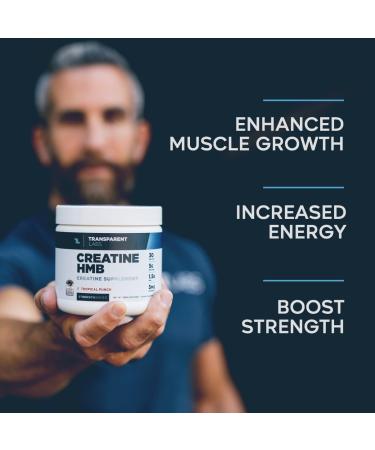 Buy Transparent Labs Creatine HMB - Unflavored Creatine Monohydrate Powder for Muscle Growth & Strength - 30 Servings - International Shipping Available - Buy Online on GoSupps.com