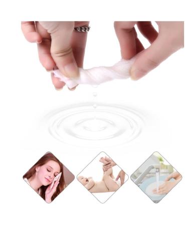 Buy Xichen Disposable Face Towels - 50 Pack Cotton Pads for Wet & Dry Use | International Shipping Available - Buy Online on GoSupps.com