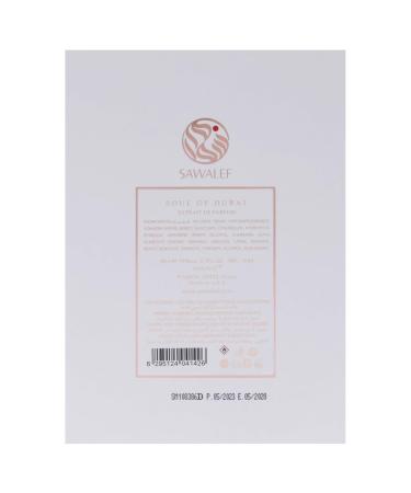 Sawalef Soul of Dubai - Captivating Body Spray for Women - Intense Long-lasting Scent with Notes of Sandalwood Jasmine and Musk - 2.7 oz EDP Spray - Buy Online on GoSupps.com