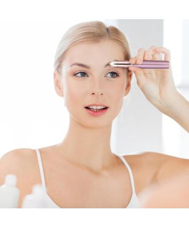 Eyebrow Trimmer Women with Light & Replacement Head BOZILY Painless Battery Eyebrow Epilator Pen for Women Portable Eyebrow Hair Remover Eyebrow Trimmer for Brows Face Cheek Lips Fuzz - Buy Online on GoSupps.com