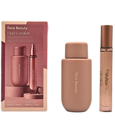 Rare Beauty Mini Find Comfort Lotion & Fragrance Set: Find Comfort Hydrating Body Lotion Mini & Find Comfort Eau de Parfum