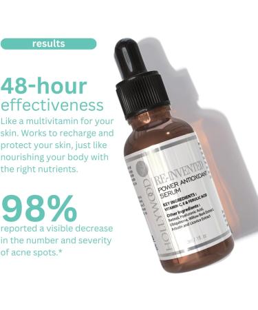 S rum puissant antioxydant - avec 300% plus d'acide ferulique et de vitamines C et E. PLUS PUISSANT que tout le reste dos pour vous faire conomiser travail et argent ! Bouteille 30ml. - Buy Online on GoSupps.com