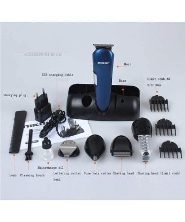 Professional Cordless Hair Clippers for Men - Easy Hair Clipper Set with Nose Trimmer | International Shipping Available - Buy Online on GoSupps.com