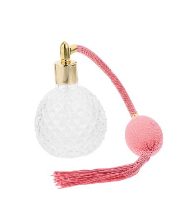 Angoily 100ml Vintage Spray Bottle Glass Refillable Scent Bottle Classic Perfume Sprayer For Travel Perfume Refill Bottle Sample Holder