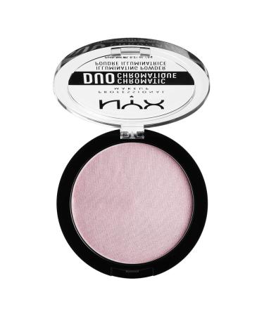 NYX Duo Chromatic Illuminating Powder in Lavender Steel - Sparkle and Shine with This Stunning Highlighter - Buy Online on GoSupps.com