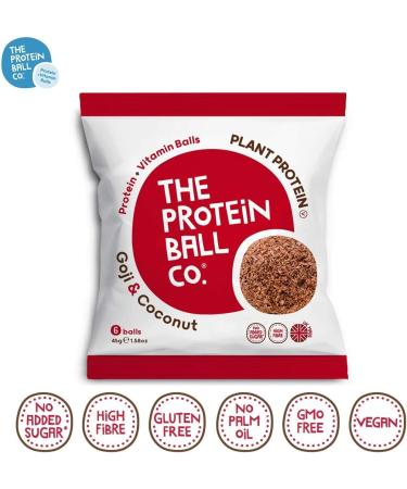 Protein Ball Goji and Coconut Protein Balls - Buy Online on GoSupps.com