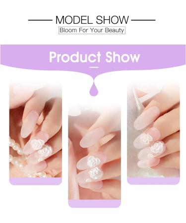 RoseFlower Acrylic Nail Kits Full Set - Beginner Acrylic Nail Powder Kit with 3 Colors - Nail Salon #9 - Buy Online on GoSupps.com