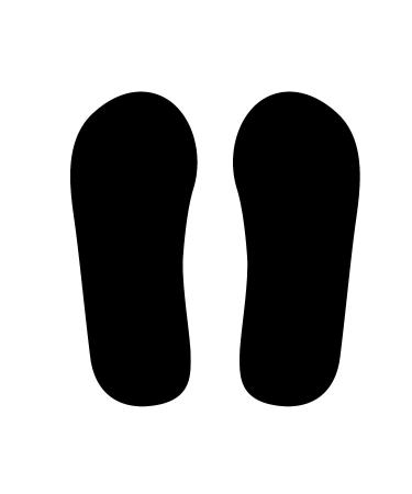 Premium 60 Pairs/120 Feet Spray Tan Feet Pads Protectors for Sunless Tanning Tent - Black - Buy Online on GoSupps.com