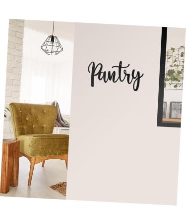 Alipis 1set Wrought Iron Wall Hanging Wedding Decorations Para De Pared Sign Wall Decor Household Pantry - Buy Online on GoSupps.com