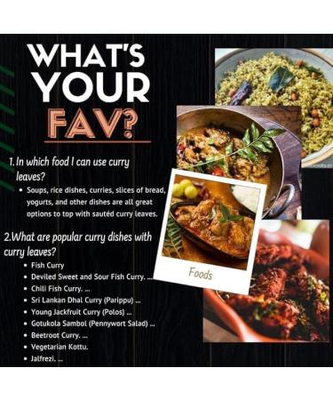 Dried Curry Leaves 0.4 Oz (11.34g)Organic premium grade air dried curry leaves Whole Air Dried Curry Leaves | Aromatic and Distinctive Flavor With All the of Fresh Kari Patta Gluten Free Naturally Herbs Groceries with Flavors Asian Food Indian Spices Pure - Buy Online on GoSupps.com