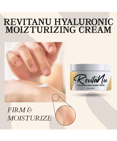 Revitanu Hyaluronic Moisturizing Cream - Intense Hydration & Anti-Aging | International Shipping Available - Buy Online on GoSupps.com