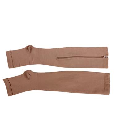Flow women elastic thighs compression socks support stockings thigh stockings breathable open toe socks compression stockings with zipper disposable packaging