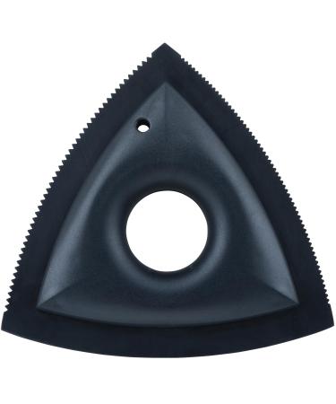 DDOXX Mini animal hair remover for the car brush for car carpet car seat cleaning the car - remove cat and dog hair for furniture couch clothing drug test black