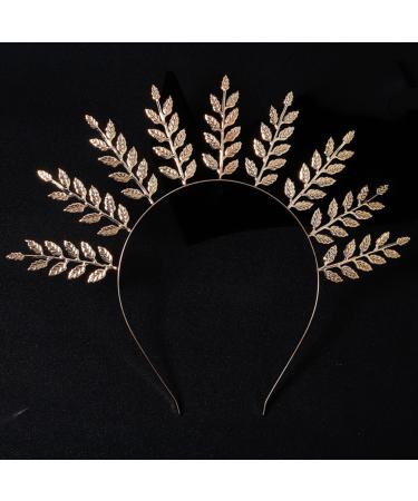 Beaupretty Greek Goddess Leaf Headband - Golden Headdress for Halloween Costumes & Themed Parties - Buy Online on GoSupps.com