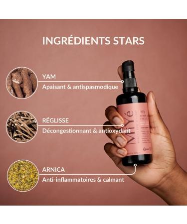 MiY | Body massage serum | Against hormonal tense areas breasts stomach and heavy legs | Magnesium arnica liquorice and gingko biloba | 50ml - Buy Online on GoSupps.com