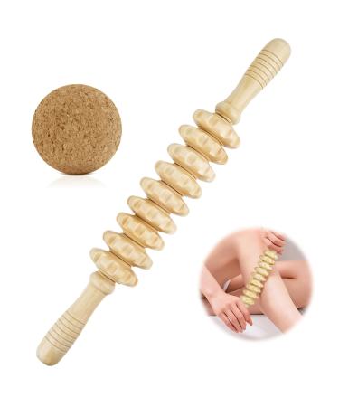 Above zero fascia roll wood massage roller wood fascia rod wood fascia roller body roller for legs Neck muscle relaxation body shape gua Sha massage