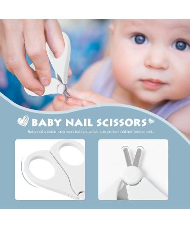 Polar White Baby Nail Clippers Set - Perfect Newborn Infant Nail Kit for New Parents - Buy Online on GoSupps.com