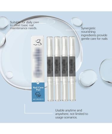 Stylo de Soin des Ongles Adoucisseur de Cuticules S rum de R paration Hydratant B ton de Renforcement des Ongles pour Mains et Pieds Secs et Craquel s 4 Pi ces de 3ML (12ML (3ML*4)) 1 ml (Lot de 1) - Buy Online on GoSupps.com