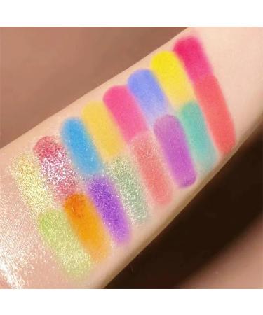 30 Color Rainbow Eyeshadow Palette | Highly Pigmented | Long Lasting & Waterproof | Glitter & Matte Shades | Professional Makeup Gift Set - Buy Online on GoSupps.com