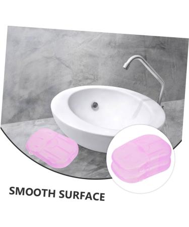 BESPORTBLE 20pieces Portable Travel Soap Sheets Convenient Hand Washing Soap Slices for Camping Outdoor and Business Trips Per Box Purple for The Go - Buy Online on GoSupps.com