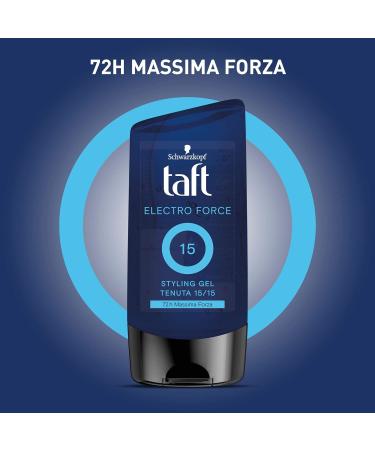 Testanera Gel Taft Electro Force - 3 x 150 ml Total: 450 ml - Buy Online on GoSupps.com