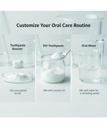 Lab Microcrystalline Hydroxyapatite Powder (Non-Nano) 100% Natural Tooth Powder for Gentle Enamel Care Fluoride-Free DIY Ingredient (30g) Non-Nano 30g - Buy Online on GoSupps.com