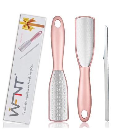 Wfnt corneal remover corneal file corneal scrap foot scraps can be used for foot care footfish can be used wet or dry (rose gold)
