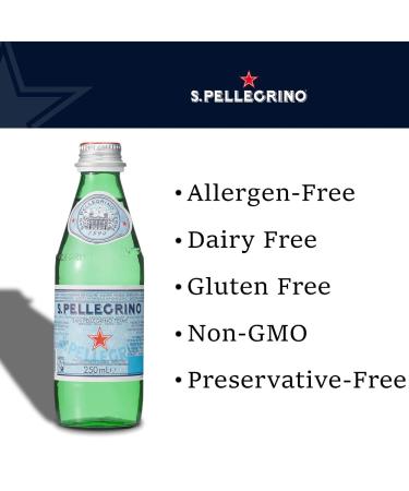 Buy San Pellegrino Sparkling Water (Glass) - 24 x 250ml | International Shipping Available - Buy Online on GoSupps.com