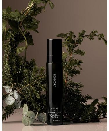 Homecourt Room Deodorant Natural Room Spray Fragrance of Spearmint & Cedarwood For Kitchen Bathroom & more Clean Formula Cipres Mint 3.4 oz