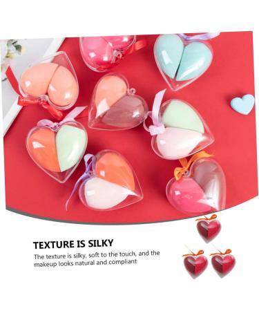 DOITOOL 3 Boxes Heart-shaped Makeup Sponge Complexion Sponge Makeup Foundation Girls Paint Makeup Puff Powder Sponge Eye Cosmetic Travel Hydrophilic Polyurethane Wedges - Buy Online on GoSupps.com